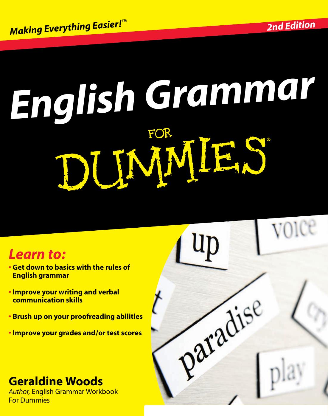 English Grammar For Dummies by Unknow