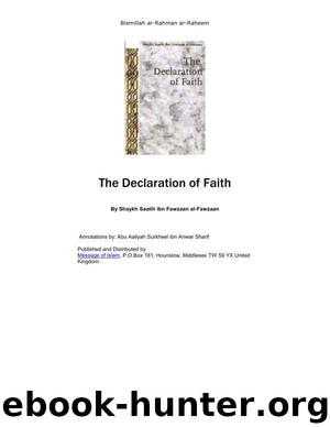 English Islamic EBooks by Mateen Yousuf