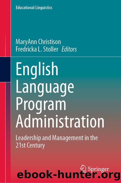 English Language Program Administration by Unknown