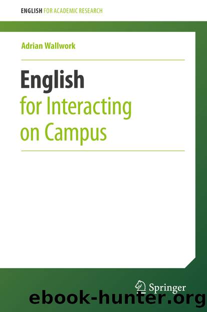 English for Interacting on Campus by Adrian Wallwork
