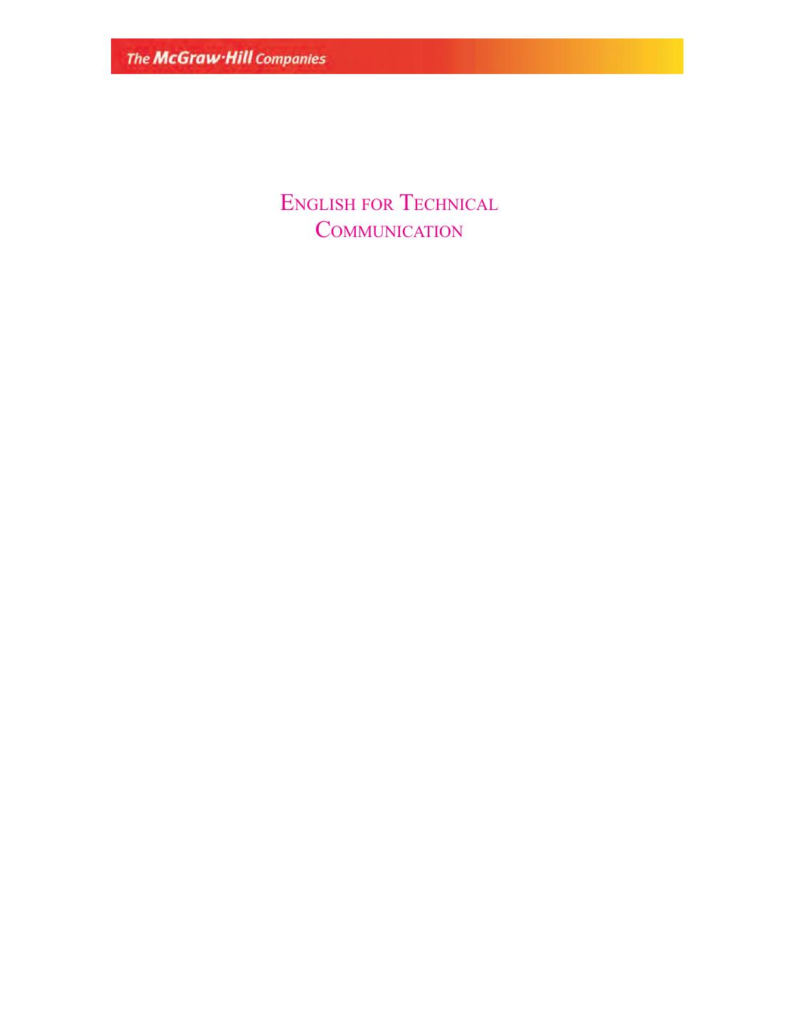 English for Technical Communication by Aysha Viswamohan