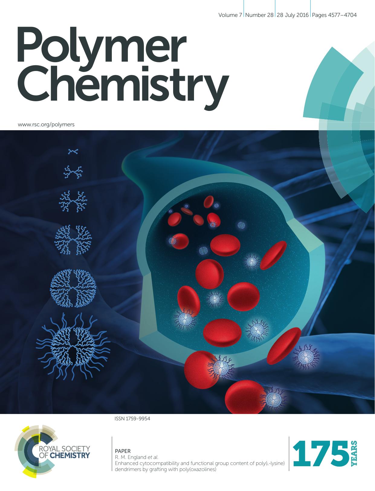Enhanced cytocompatibility and functional group content of poly(L-lysine) dendrimers by grafting with poly(oxazolines) by unknow