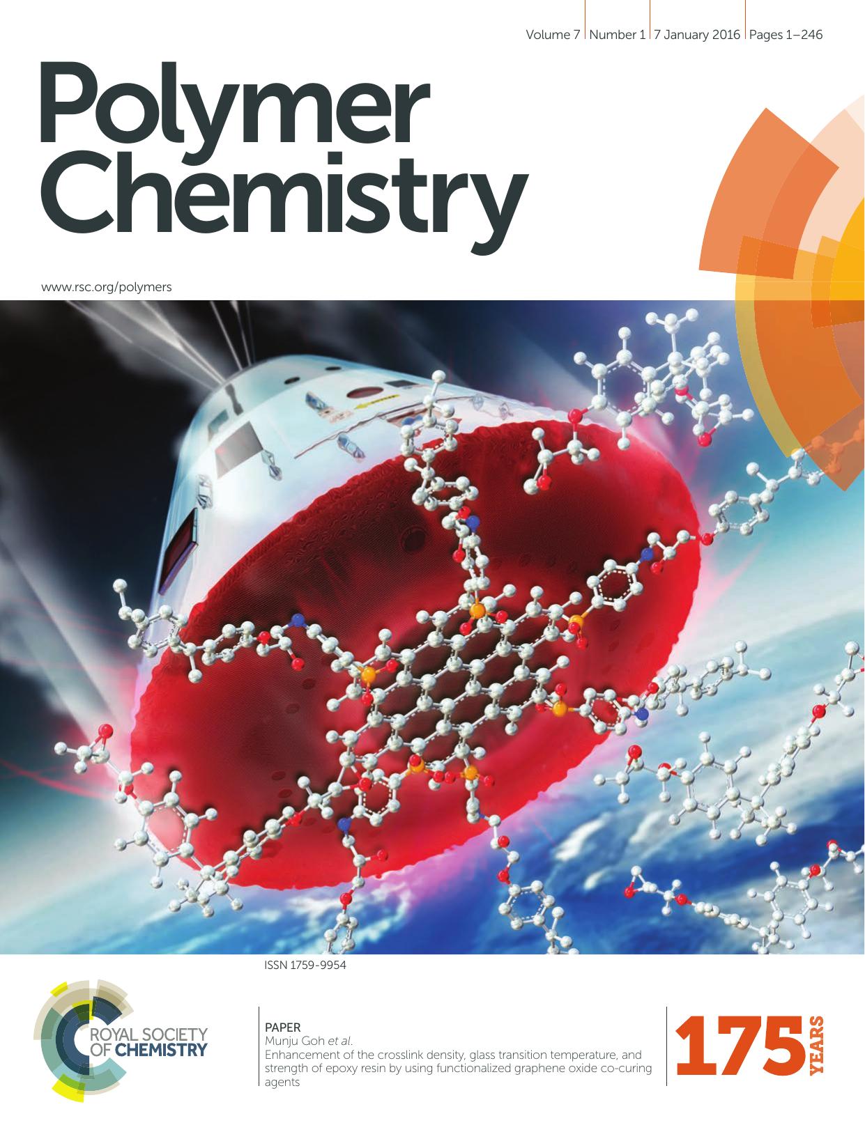 Enhancement of the crosslink density, glass transition temperature, and strength of epoxy resin by using functionalized graphene oxide co-curing agents by Jin Won Yu Jin Jung Yong-Mun Choi Jae Hun Choi Jaesang Yu Jae Kwan Lee Nam-Ho You Munju Goh