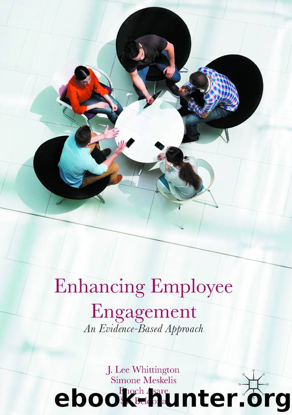 Enhancing Employee Engagement by J. Lee Whittington Simone Meskelis Enoch Asare & Sri Beldona