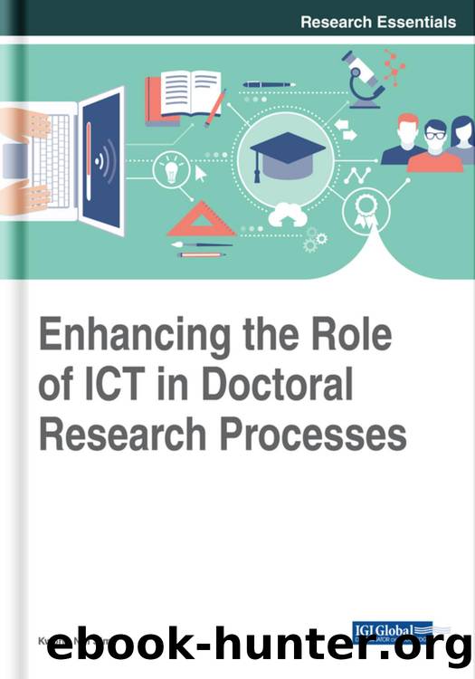 Enhancing the Role of ICT in Doctoral Research Processes by Sim Kwong Nui (Editor)