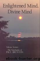 Enlightened Mind, Divine Mind: Notebooks Volume 16 (Notebooks of Paul Brunton, Vol 16) by Brunton
