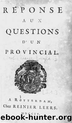 Enlightenment Contested Philosophy, Modernity, and the Emancipation of Man 1670â1752 by Jonathan I. Israel