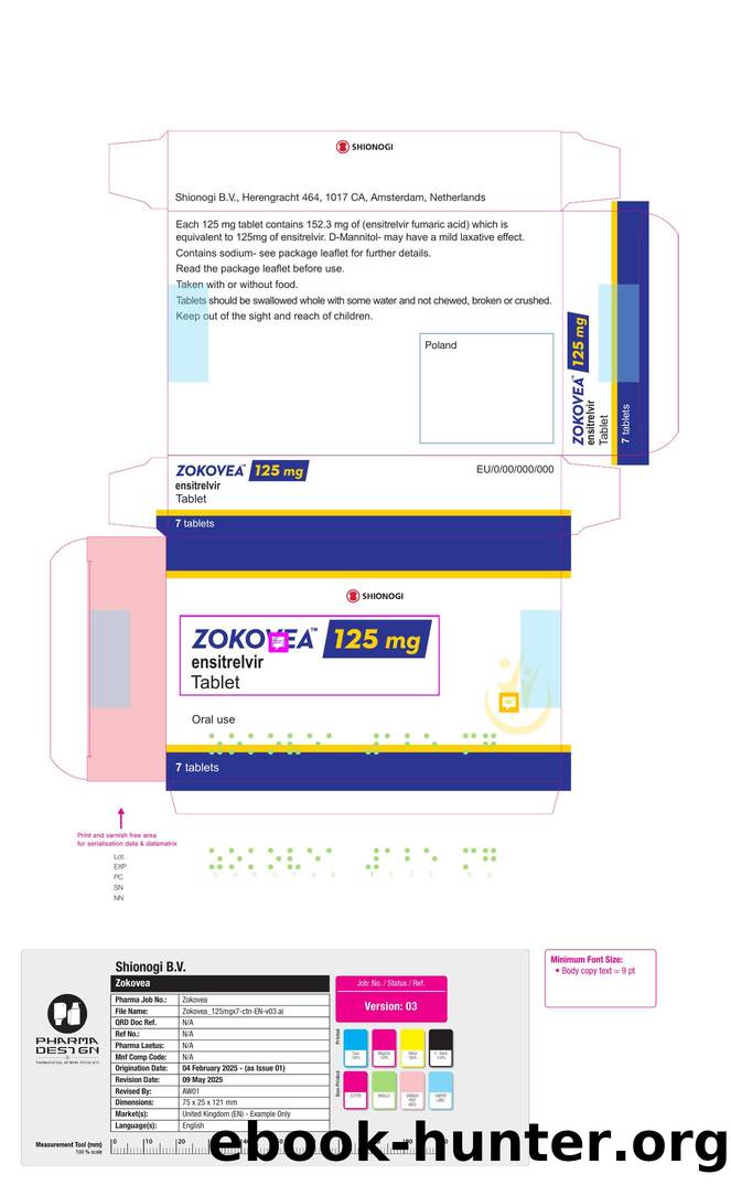 Ensitrelvir Mock-up label EU by Unknown