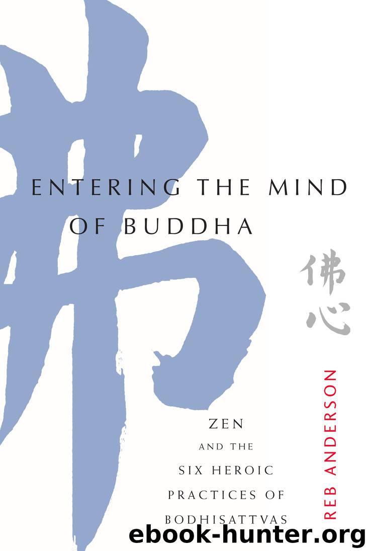 Entering the Mind of Buddha by Tenshin Reb Anderson
