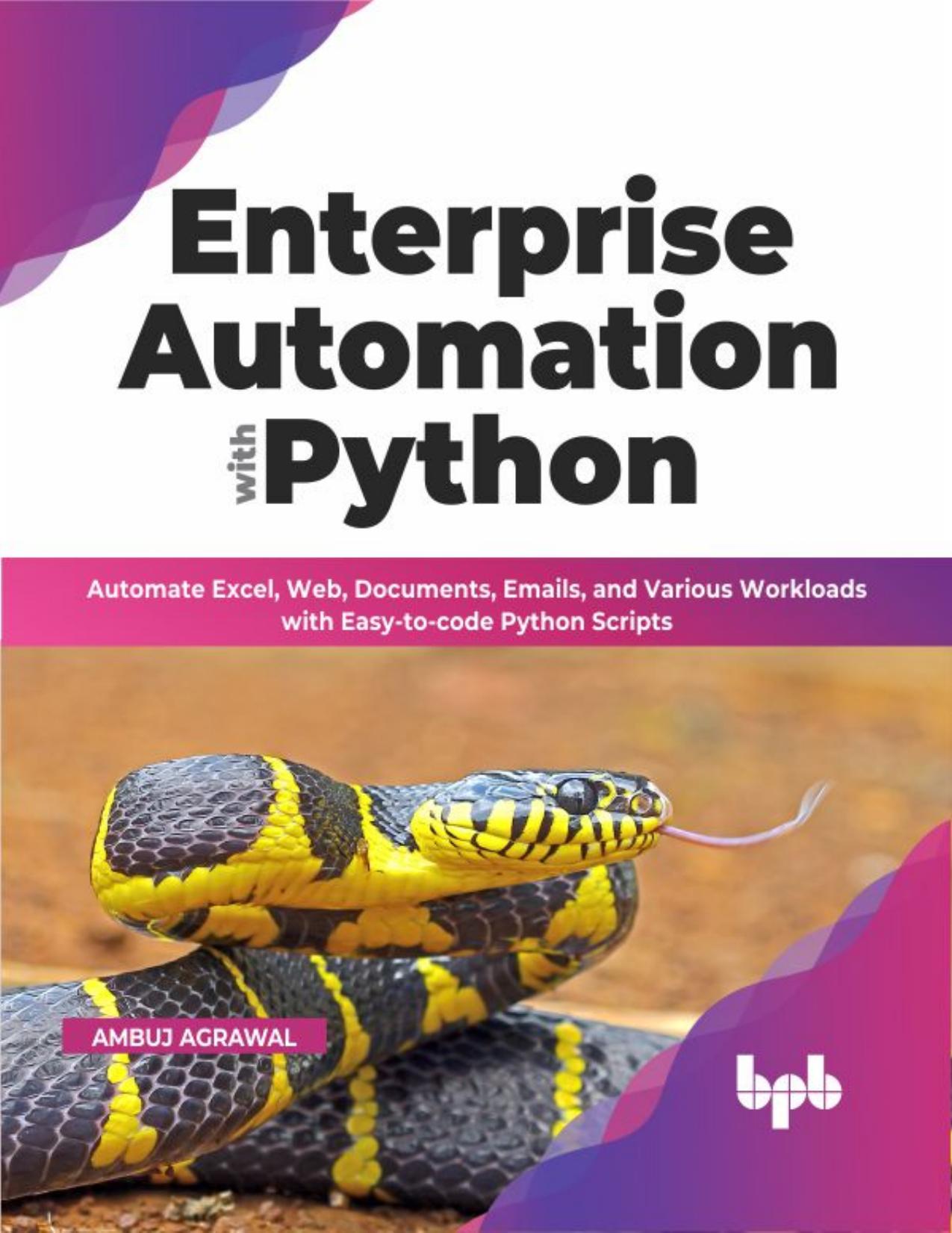 Enterprise Automation with Python by Agrawal Ambuj;