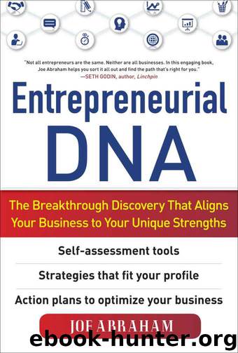 Entrepreneurial DNA : The Breakthrough Discovery that Aligns Your Business to Your Unique Strengths by Abraham Joe