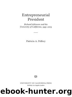 Entrepreneurial President by Pelfrey Patricia A