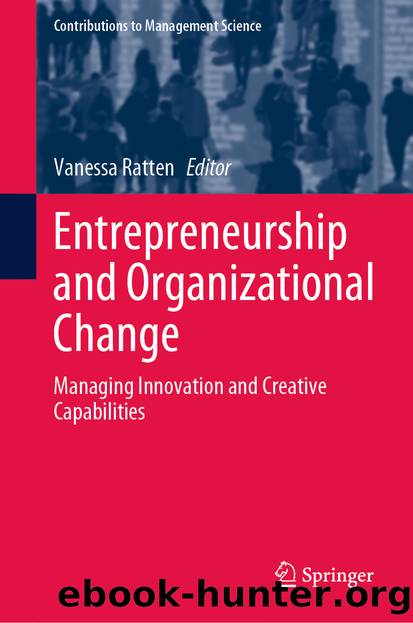 Entrepreneurship and Organizational Change by Unknown