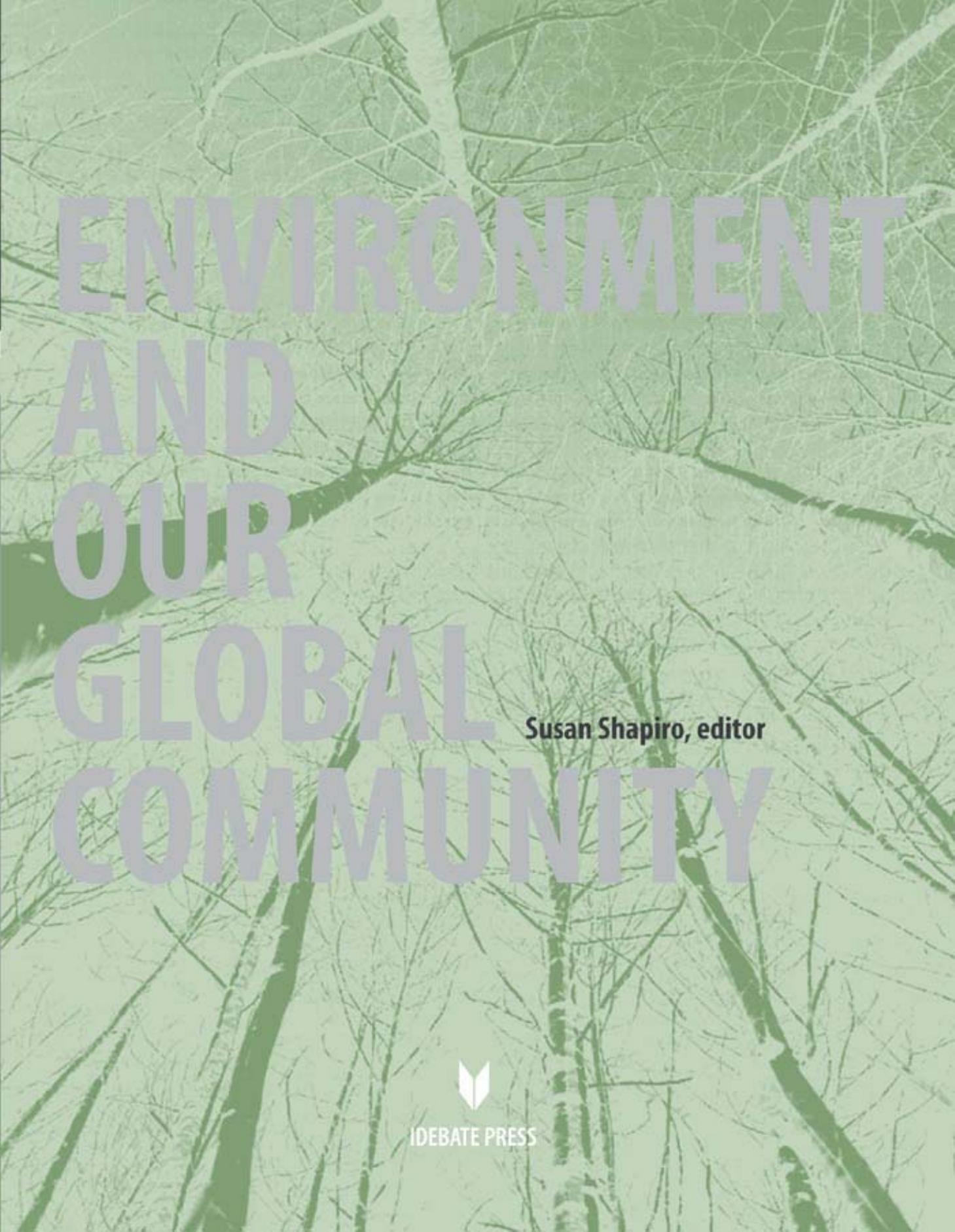 Environment and Global Community by Unknown