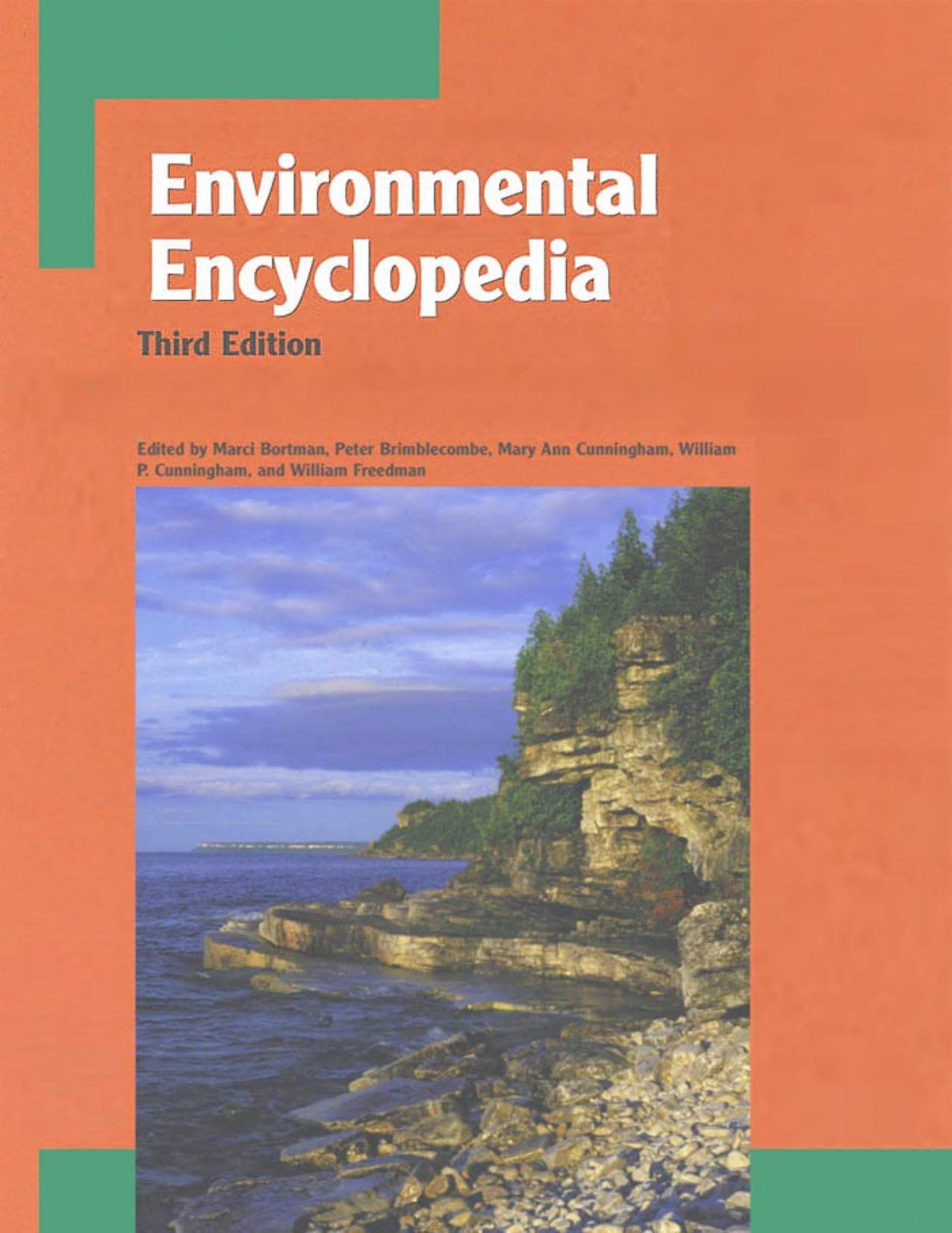 Environmental Encyclopedia by Marci Bortman