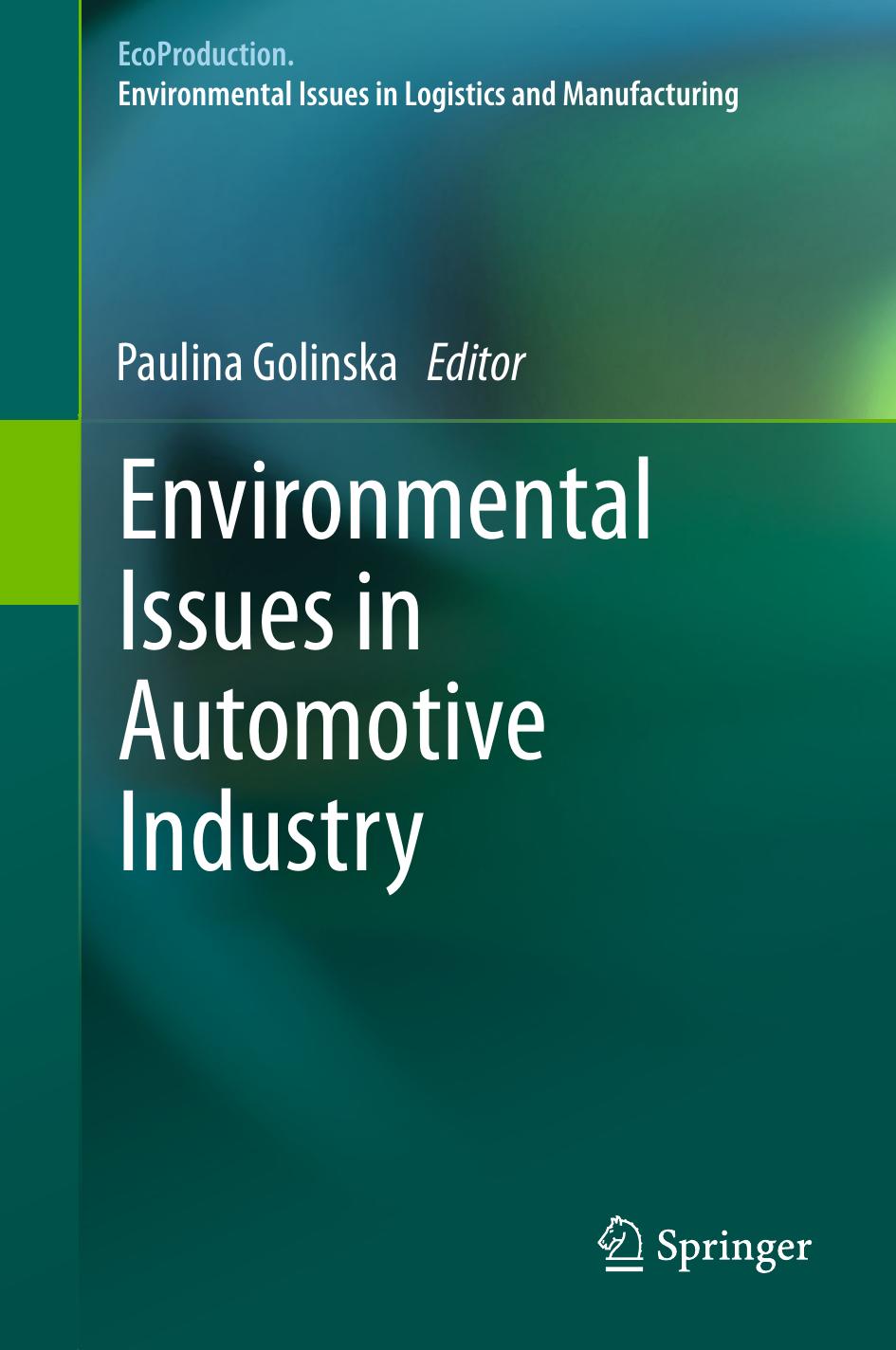 Environmental Issues in Automotive Industry (2014) by Unknown