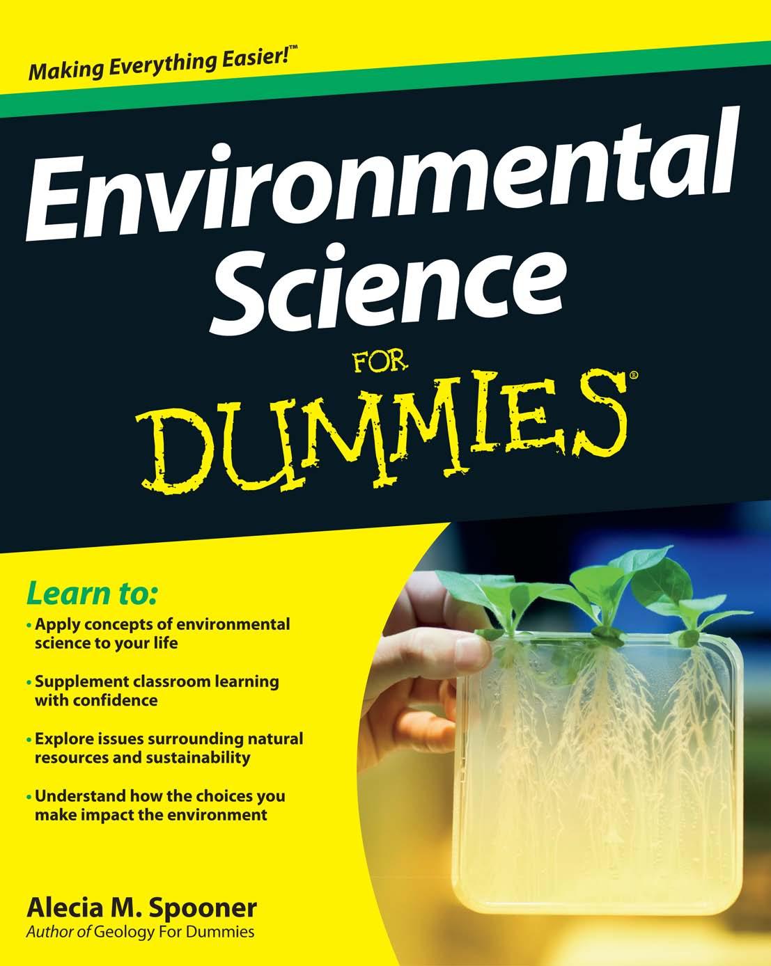 Environmental Science for Dummies by Spooner Alecia M