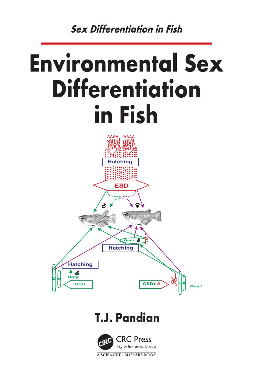 Environmental Sex Differentiation in Fish by T.J. Pandian