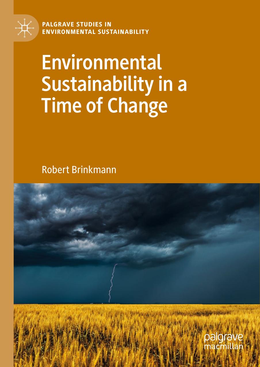 Environmental Sustainability in a Time of Change by Robert Brinkmann