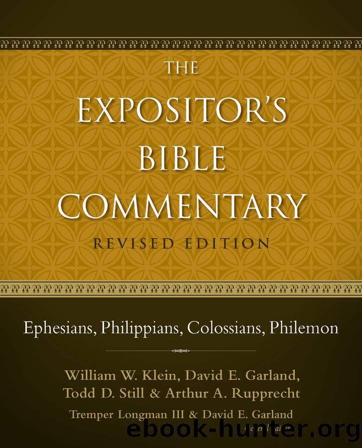 Ephesians, Philippians, Colossians, Philemon by unknow