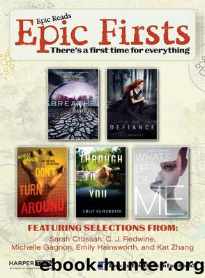Epic Firsts Teen Sampler by Sarah Crossan