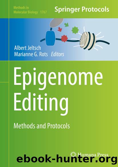 Epigenome Editing by Albert Jeltsch & Marianne G. Rots