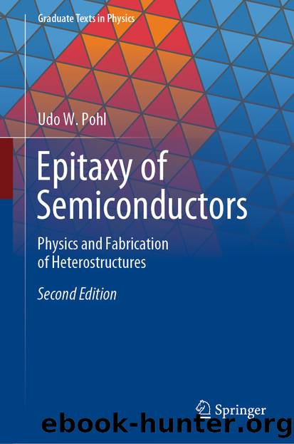 Epitaxy of Semiconductors by Udo W. Pohl