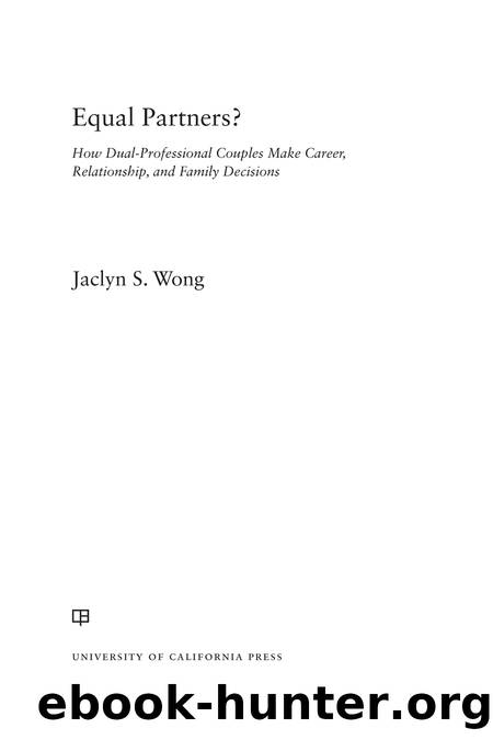 Equal Partners? by Jaclyn S Wong