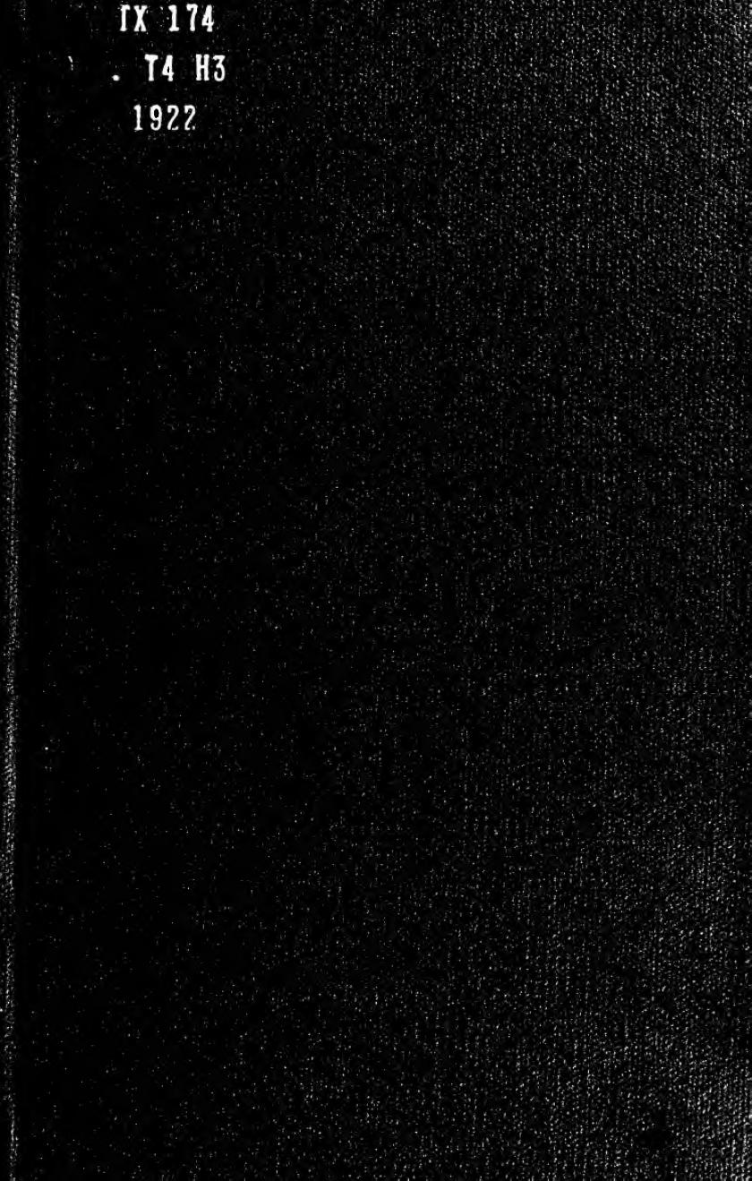 Equipment for teaching home making in Texas high schools by Harris Jessie Wootten 1888-
