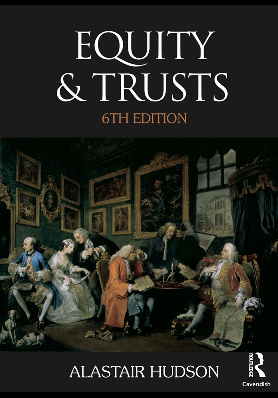 Equity and Trusts by Alastair Hudson