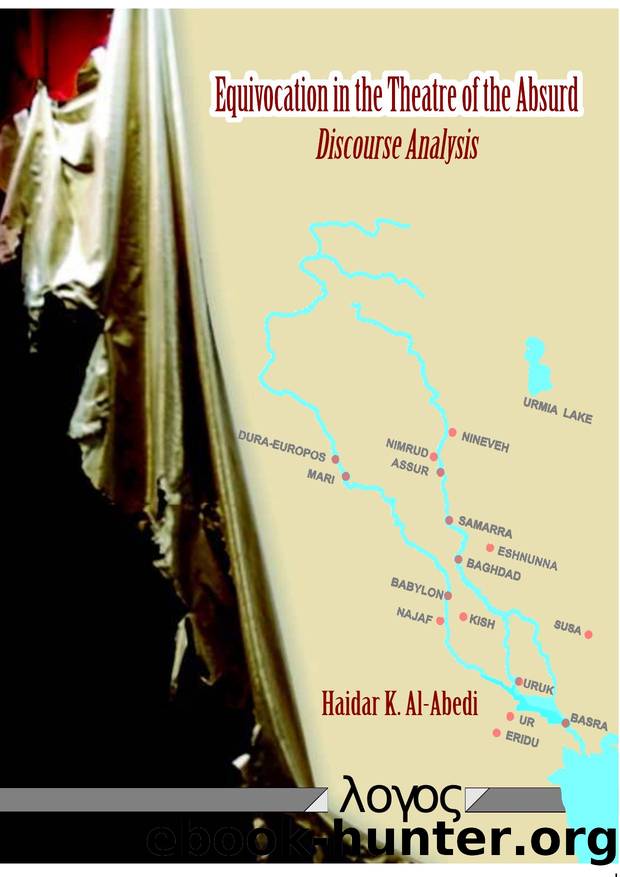 Equivocation in the Theatre of the Absurd : Discourse Analysis by Haidar Kareem Al-Aabedi