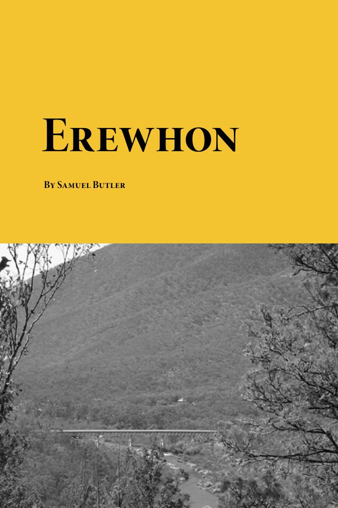 Erewhon by Samuel Butler