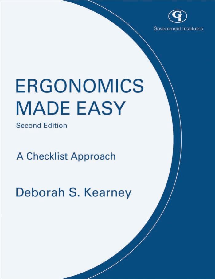 Ergonomics Made Easy: A Checklist Approach by Deborah Kearney