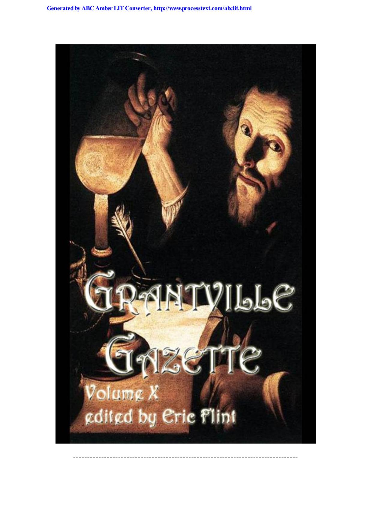 Eric Flint by The Grantville Gazette Vol. 10