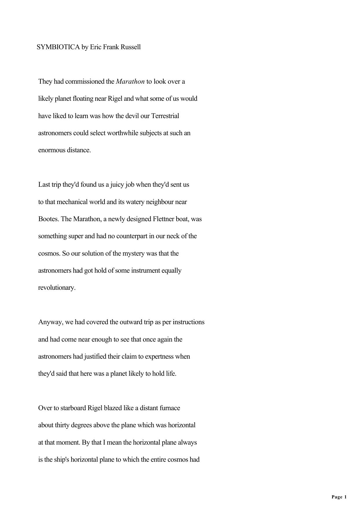 Eric Frank Russell - Jay Score (Marathon) 03 by Symbiotica