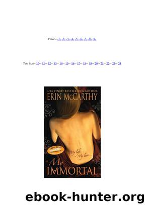 Erin Mccarthy by My Immortal