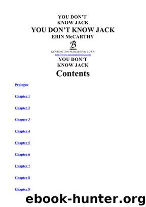 Erin Mccarthy by You Don't Know Jack