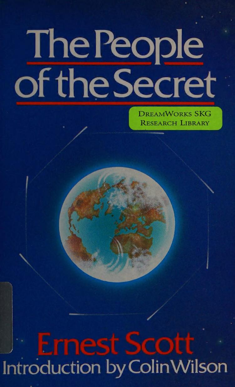 Ernest Scott The People of the Secret by Ernest Scott Colin Wilson George Ivanovich Gurdjieff
