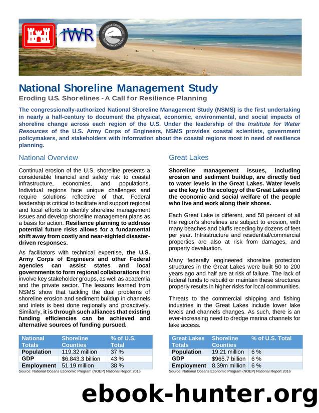 Eroding U.S. Shorelines â A Call for Resiliency: Great Lakes by U.S. Army Engineer Institute for Water Resources
