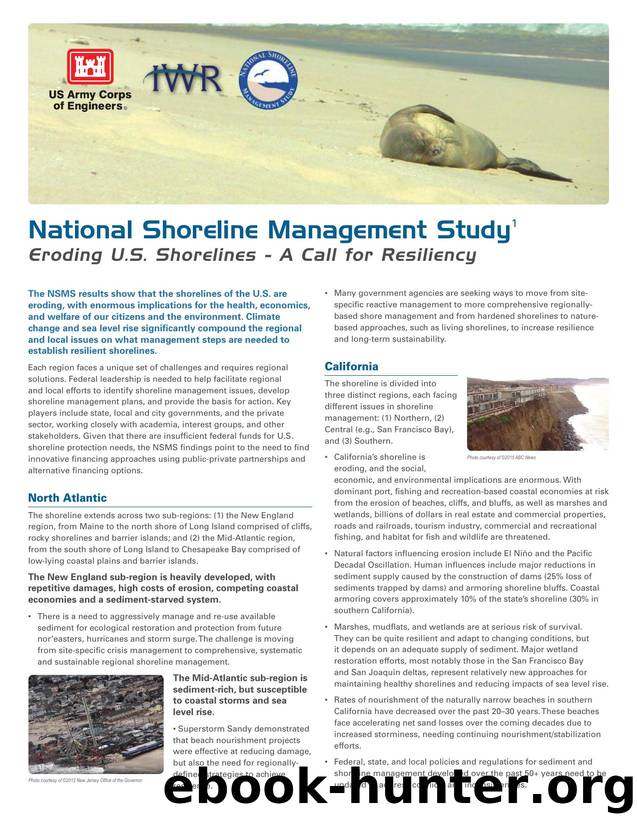 Eroding U.S. Shorelines â A Call for Resiliency: Regional Overview by U.S. Army Engineer Institute for Water Resources