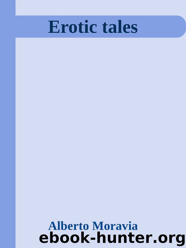 Erotic tales by Alberto Moravia