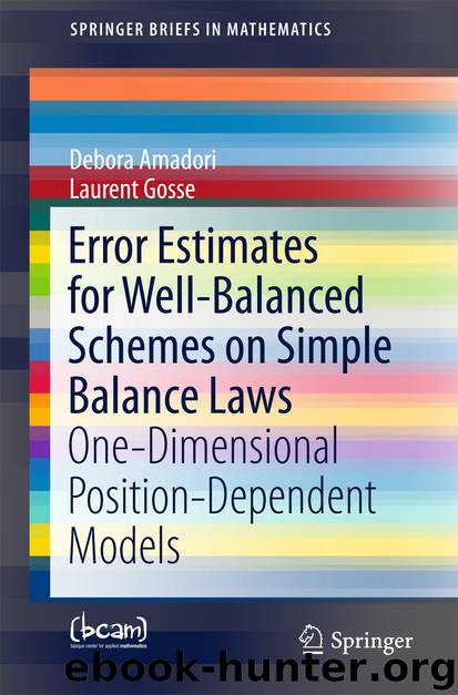 Error Estimates for Well-Balanced Schemes on Simple Balance Laws by Debora Amadori & Laurent Gosse