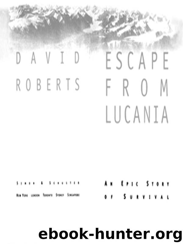 Escape from Lucania by David Roberts