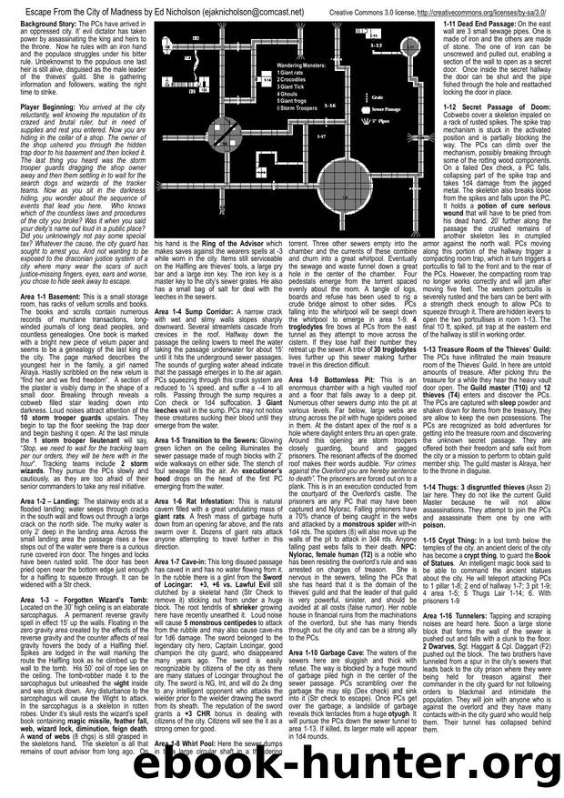 Escape from the City of Madness by Ed Nicholson