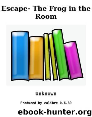 Escape- The Frog in the Room by Unknown