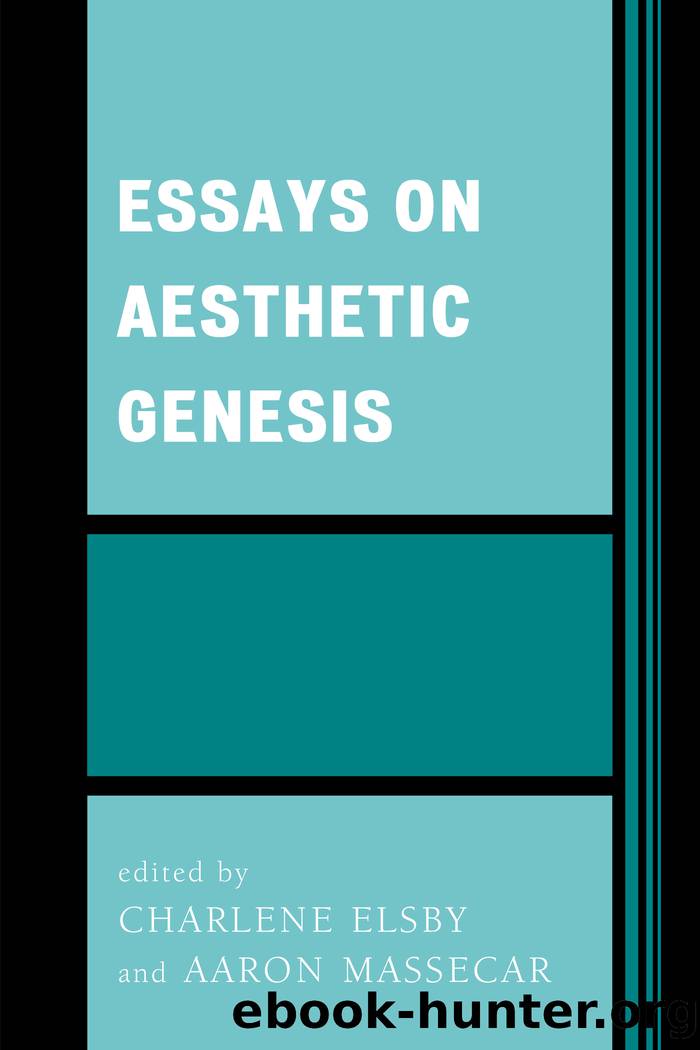 Essays on Aesthetic Genesis by Elsby Charlene;Massecar Aaron;
