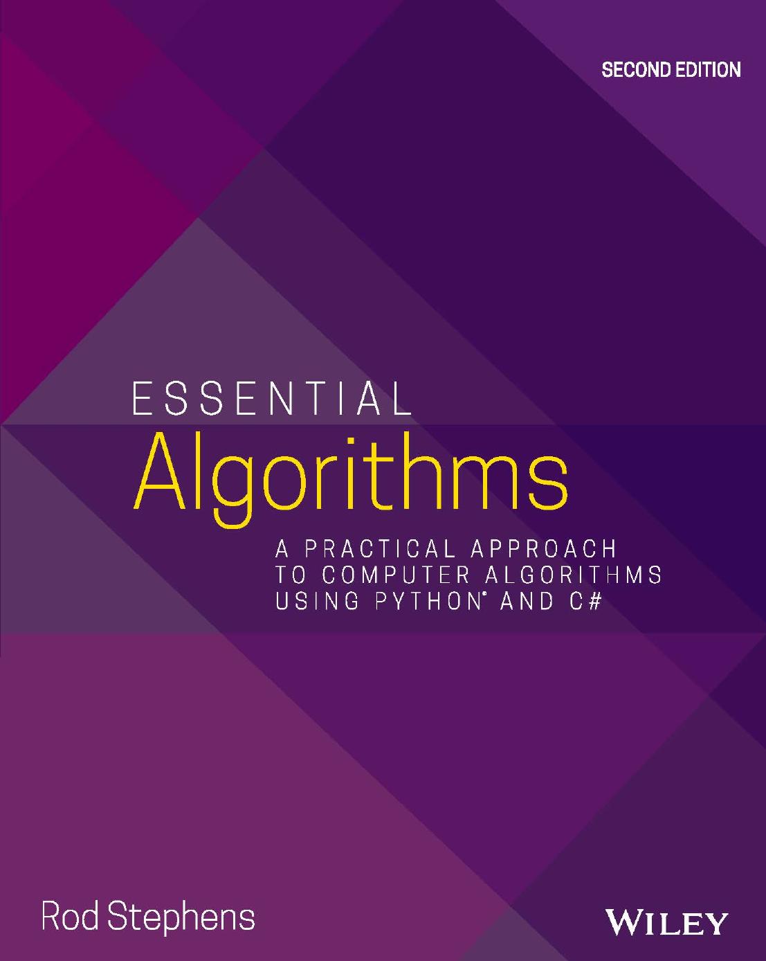 Essential Algorithms by Stephens Rod;