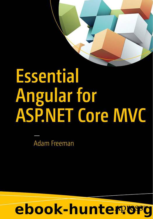 Essential Angular for ASP.NET Core MVC by Adam Freeman