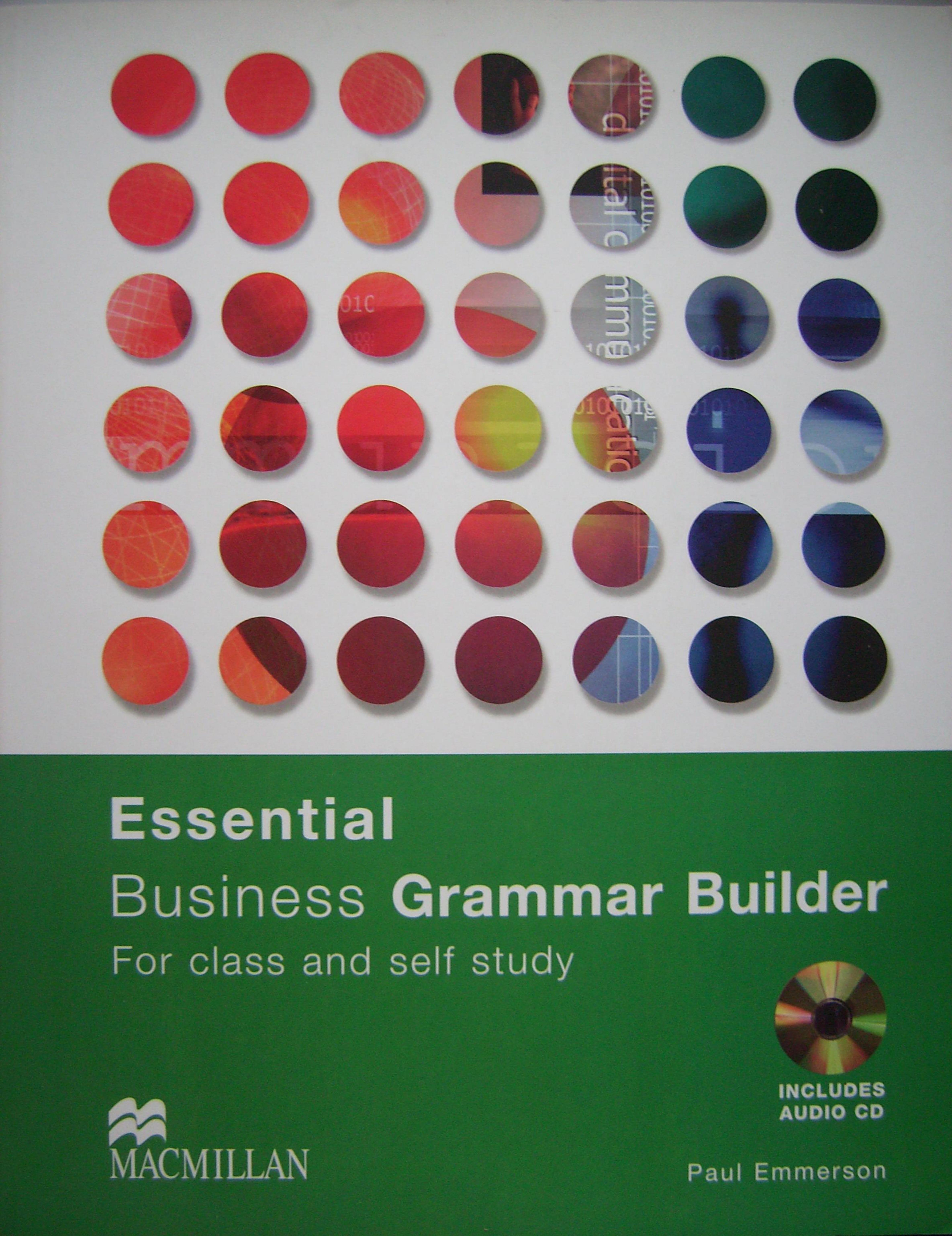 Essential Business Grammar Builder by Unknown