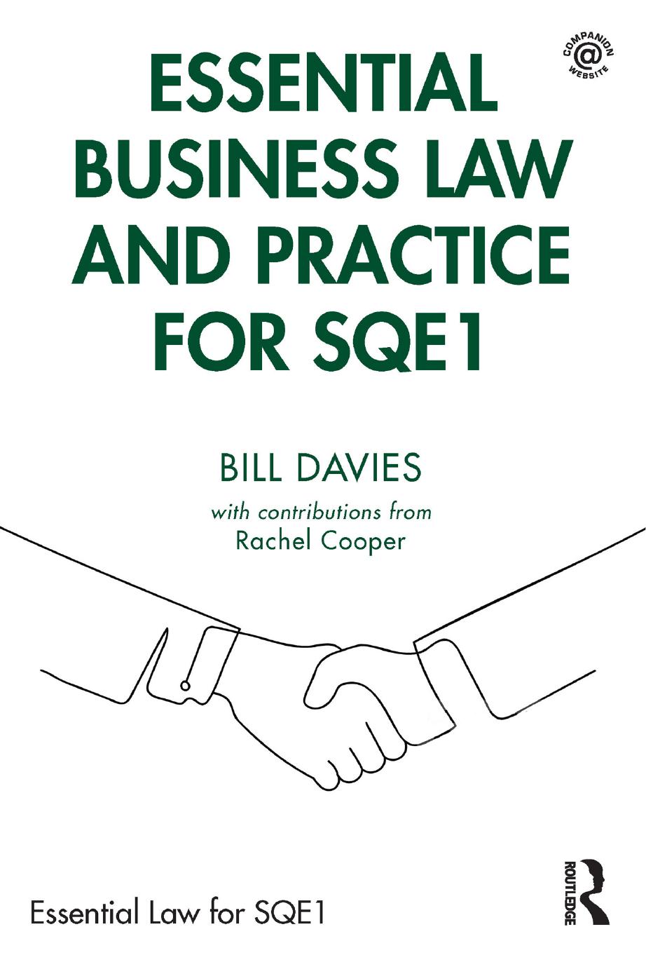 Essential Business Law and Practice for SQE1 by Bill Davies Rachel Cooper